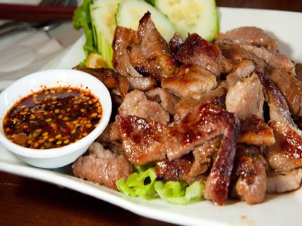 คอหมูย่าง+น้ำจิ้ม (ส่ง 28.10.69)