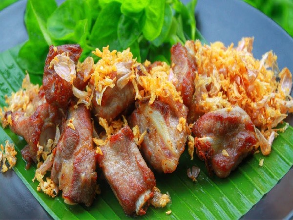 *ซี่โครงหมูทอดกระเทียมพริกไทย (ส่ง3/1/69)